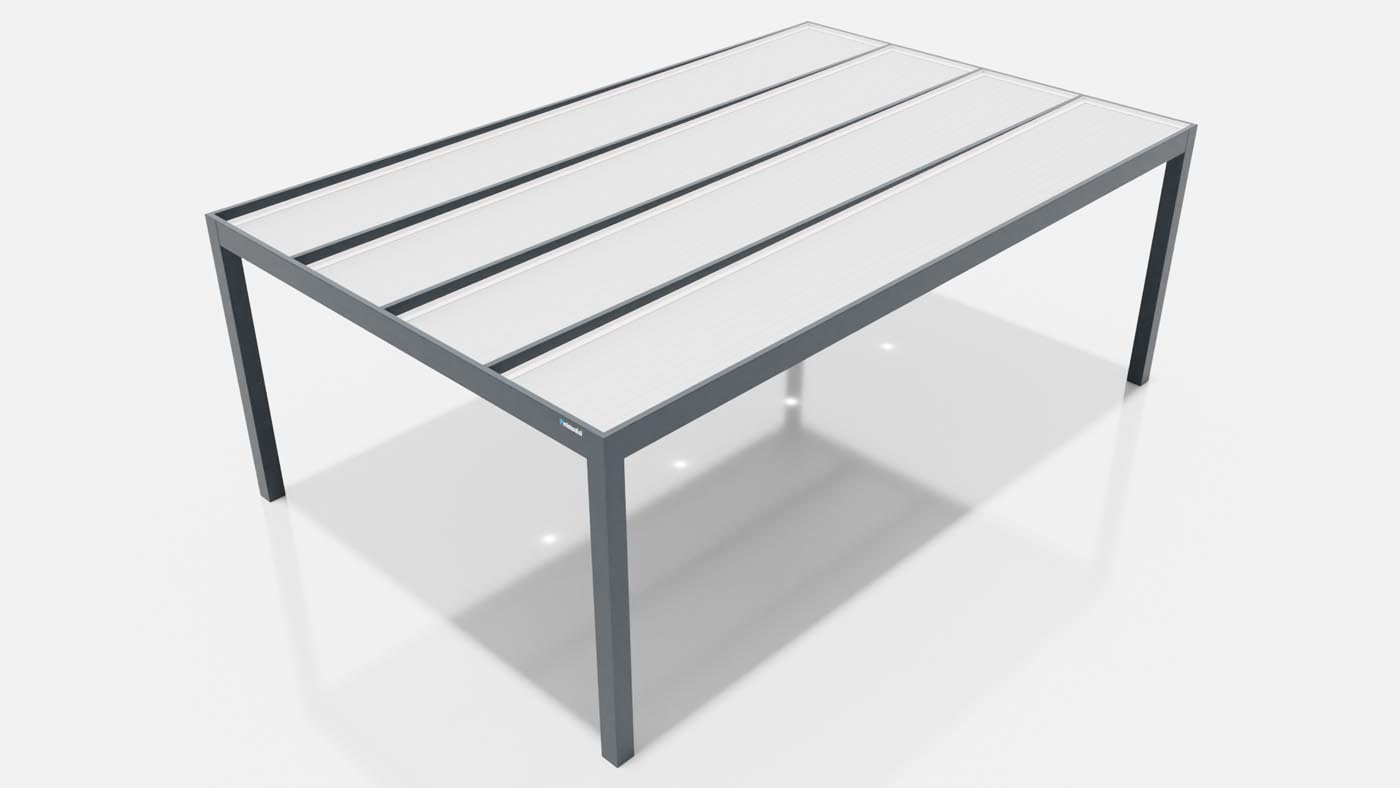 Samostoječe fiksne pergole ali carport